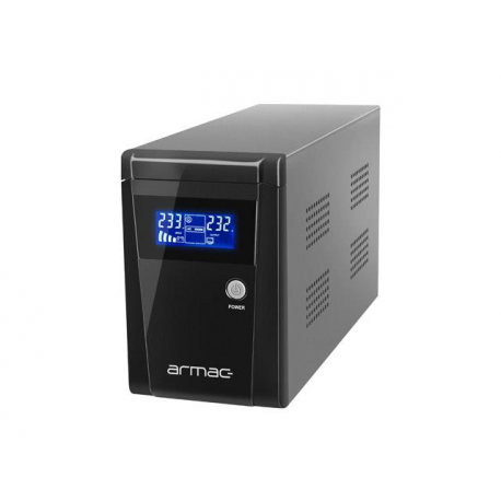 Armac Office 1500F - UPS - line interactive - AC 145 - 290 V - 950 Watt - 1500 VA - 2 x battery - 9 Ah - USB, RJ-45 - output connectors: 3 - 0