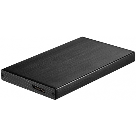 Natec Rhino GO - Storage enclosure - 2.5" - SATA 6Gb / s - USB 3.0 - black - 0