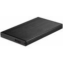 Natec Rhino GO - Storage enclosure - 2.5" - SATA 6Gb / s - USB 3.0 - black