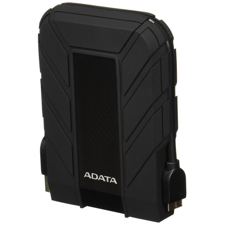 ADATA HD710P - Hard drive - 2 TB - external (portable) - 2.5" - USB 3.1 - black - 0