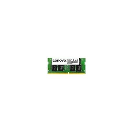 Lenovo - DDR4 - module - 16 GB - SO-DIMM 260-pin - 2400 MHz  /  PC4-19200 - 1.2 V - unbuffered - non-ECC - for ThinkCentre M910; ThinkPad E48X; E58X; L380; L380 Yoga; P52s; T480; T580; X1 Extreme - 0