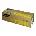 Samsung CLT-Y506L - High Yield - yellow - original - toner cartridge (SU515A) - for Samsung CLP-680DW, CLP-680ND, CLX-6260FD, CLX-6260FR, CLX-6260FW, CLX-6260ND
