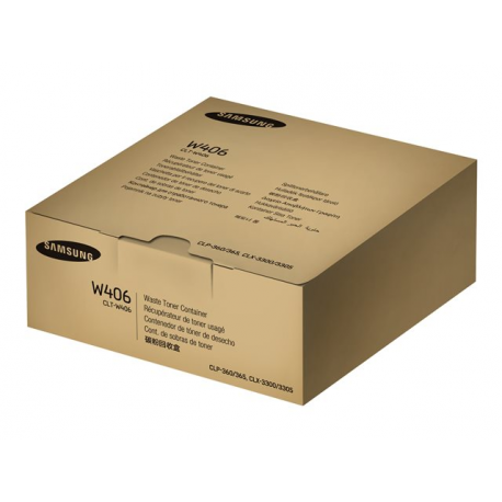 Samsung CLT-W406 - Black, yellow, cyan, magenta - waste toner collector - for Samsung CLX-3300, 3302, 3303, 3304, 3305, 3306, 3307, SCX-3300, 3301, 3305, 3306 - 1