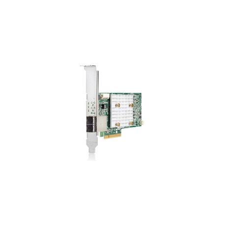 HPE Smart Array P408e-p SR Gen10 - Storage controller (RAID) - 8 Channel - SATA 6Gb / s  /  SAS 12Gb / s - RAID 0, 1, 5, 6, 10, 50, 60, 1 ADM, 10 ADM - PCIe 3.0 x8 - for ProLiant DL325 Gen10, DL345 Gen10, DL360 Gen10, DL380 Gen10, ML30 Gen10, XL220n Gen10 - 0
