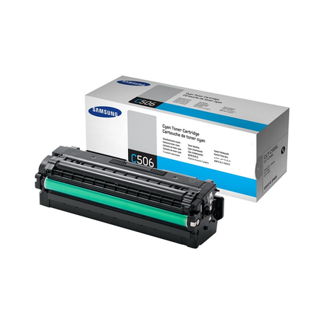 Samsung CLT-C506L - High Yield - cyan - original - toner cartridge (SU038A) - for Samsung CLP-680DW, CLP-680ND, CLX-6260FD, CLX-6260FR, CLX-6260FW, CLX-6260ND - 2