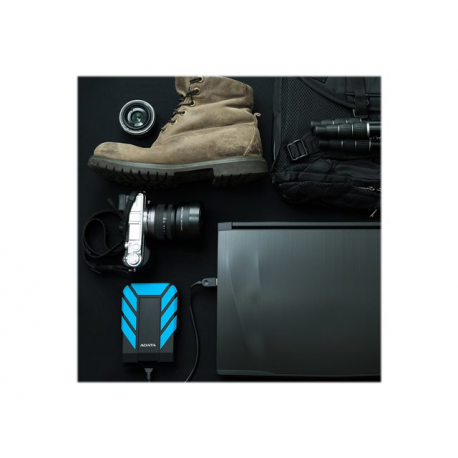 ADATA HD710P - Hard drive - 1 TB - external (portable) - 2.5" - USB 3.1 - blue - 7