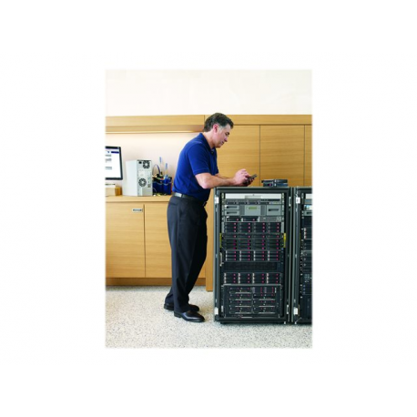 HPE StorageWorks MSL2024 - Tape library - LTO Ultrium - max drives: 2 - rack-mountable - 2U - barcode reader - for ProLiant DL120 G7, DL120 G7 Base, DL120 G7 Entry, DL120 G7 Performance - 2