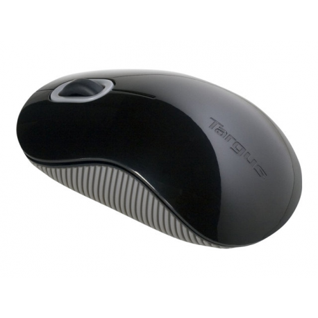 Targus - Mouse - right and left-handed - optical - wireless - 2.4 GHz - USB wireless receiver - black - 7