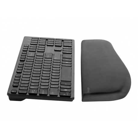 Kensington ERGOSOFT WR SLIM KBS - Keyboard wrist rest - black - 1