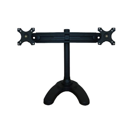 Neomounts by Newstar FPMA-D700DD - Stand - for 2 LCD displays (full-motion) - black - screen size: 19"-30" - desktop stand, grommet, desk-mountable - 1