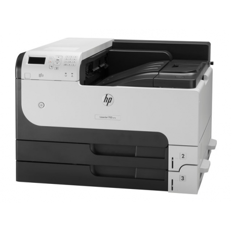 HP LaserJet Enterprise 700 Printer M712dn - Printer - B / W - Duplex - laser - A3 / Ledger - 1200 dpi - up to 41 ppm - capacity: 600 sheets - USB, Gigabit LAN, USB host - 5