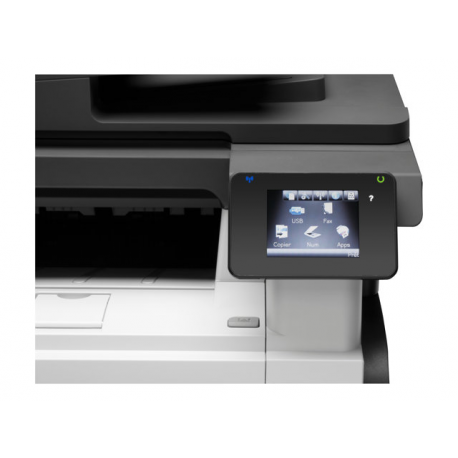 HP LaserJet Pro MFP M521dw - Multifunction printer - B / W - laser - Legal (216 x 356 mm) (original) - A4 / Legal (media) - up to 40 ppm (copying) - up to 40 ppm (printing) - 600 sheets - 33.6 Kbps - USB 2.0, Gigabit LAN, Wi-Fi(n), USB host - 13