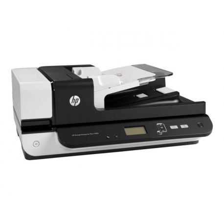 HP ScanJet Enterprise Flow 7500 - Document scanner - CCD - Duplex - 216 x 864 mm - 600 dpi x 600 dpi - up to 50 ppm (mono)  /  up to 50 ppm (colour) - ADF (100 sheets) - up to 3000 scans per day - USB 2.0 - 7