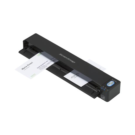 Fujitsu ScanSnap iX100 - Sheetfed scanner - Contact Image Sensor (CIS) - 216 x 863 mm - 600 dpi x 600 dpi - USB 2.0, Wi-Fi - 18