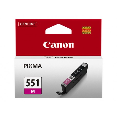 Canon CLI-551M - 7 ml - magenta - original - ink tank - for PIXMA iP8750, iX6850, MG5550, MG5650, MG5655, MG6450, MG6650, MG7150, MG7550, MX725, MX925 - 1