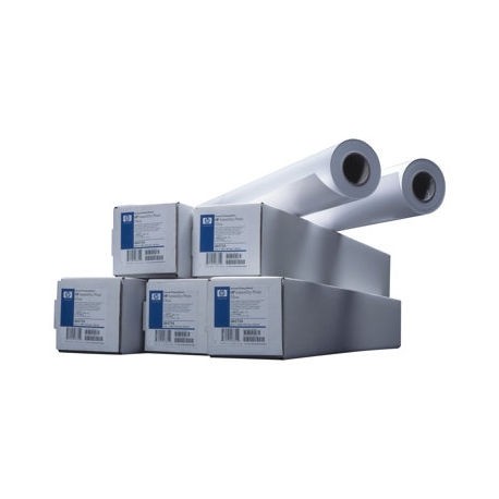 HP Universal - Polyethylene (PE), wood fibre - glossy - 7.7 mil - Roll (91.4 cm x 30.5 m) - 200 g / m² - 53.3 lbs - 1 roll(s) photo paper - for DesignJet 45XX, 5100, T1100, T1120, T1200, T1300, T1500, T2300, T520, T790, T920, Z5200 - 1