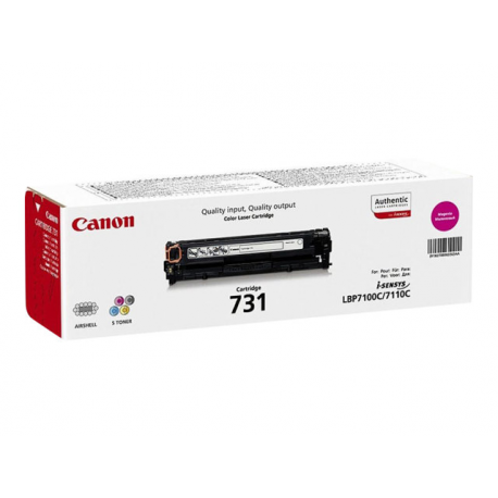 Canon 731 M - Magenta - original - toner cartridge - for i-SENSYS LBP7100Cn, LBP7110Cw, MF623Cn, MF628Cw, MF8230Cn, MF8280Cw - 1