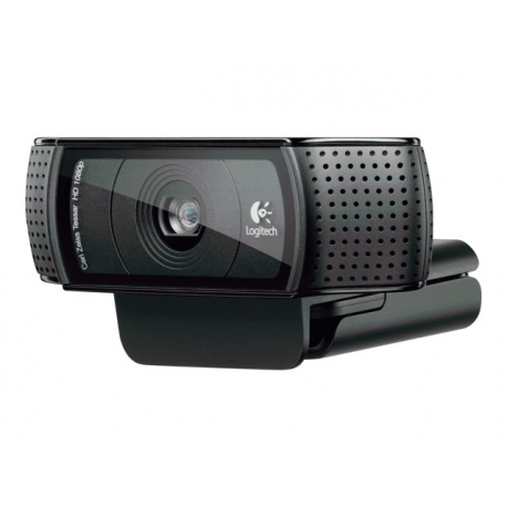 Logitech HD Pro Webcam C920 - Webcam - colour - 1920 x 1080 - audio - USB 2.0 - H.264 - 1