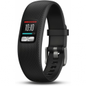 Garmin vívofit 4 - Activity tracker with band - TPU silicone - black - band size: L - eight-colour - Bluetooth, ANT+ / ANT - 25.5 g