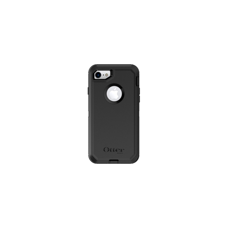 OtterBox Defender Series Apple iPhone 8 & iPhone 7 - Back cover for mobile phone - rugged - polycarbonate, synthetic rubber - black - for Apple iPhone 6, 6s, 7, 8, SE (2nd generation), SE (3rd generation) - 0