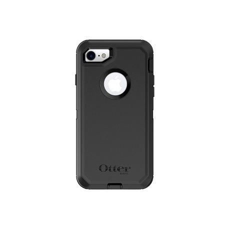 OtterBox Defender Series Apple iPhone 8 & iPhone 7 - Back cover for mobile phone - rugged - polycarbonate, synthetic rubber - black - for Apple iPhone 6, 6s, 7, 8, SE (2nd generation), SE (3rd generation) - 2