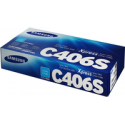 Samsung CLT-C406S - Cyan - original - toner cartridge (ST984A) - for Samsung CLX-3300, 3302, 3303, 3304, 3305, 3306, 3307, SCX-3300, 3301, 3305, 3306