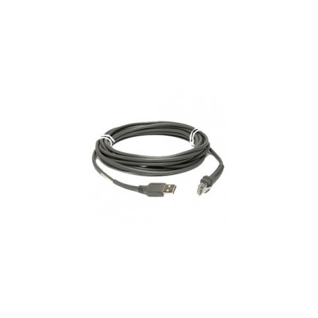 Zebra - USB cable - USB - 4.6 m - for Symbol LS2208, LS3408-ER - 0