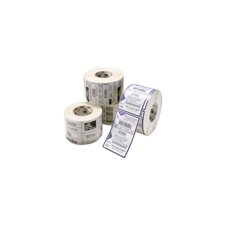 Zebra Z-Select 2000D - Paper - matte - permanent rubber adhesive - coated - white - 25.4 x 50.8 mm 51800 label(s) (10 roll(s) x 5180) labels - for S Series 105, 160; Stripe S600; TLP 2746; Xi Series 140; Z Series Z4000, Z4M, Z6000, Z6M - 0