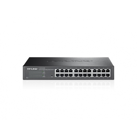 TP-LINK JetStream TL-SG1024DE - Switch - 24 x 10 / 100 / 1000 - rack-mountable - 3