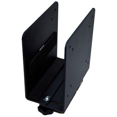 Neomounts by Newstar THINCLIENT-20 - Mounting component (holder) - for thin client - black - behind flat-panel - for NewStar FPMA-D935D, Full Motion Desk Mount, Tilt/Turn/Rotate Quad Desk Mount - 2