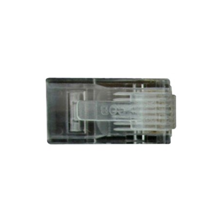 StarTech.com Cat5e RJ45 Stranded Modular Plug Connector - 50 Pkg - Bulk Cat 5e Plugs - 50x RJ45 Ends (CRJ4550PK) - Network connector - RJ-45 (M) - CAT 5e (pack of 50) - 3