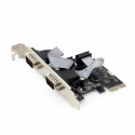 Gembird SPC-22 - Serial adapter - PCIe 1.1 - RS-232 x 2