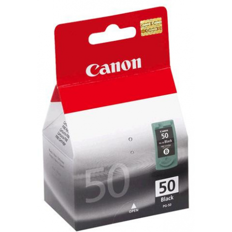 Canon PG-50 - Black - original - ink tank - for FAX JX200, JX210, JX500, JX510; FAXPHONE JX510; PIXMA MP160, MP180, MP460, MX300, MX310 - 2