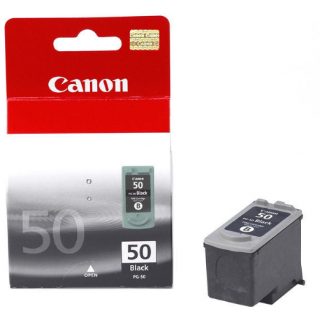 Canon PG-50 - Black - original - ink tank - for FAX JX200, JX210, JX500, JX510; FAXPHONE JX510; PIXMA MP160, MP180, MP460, MX300, MX310 - 3