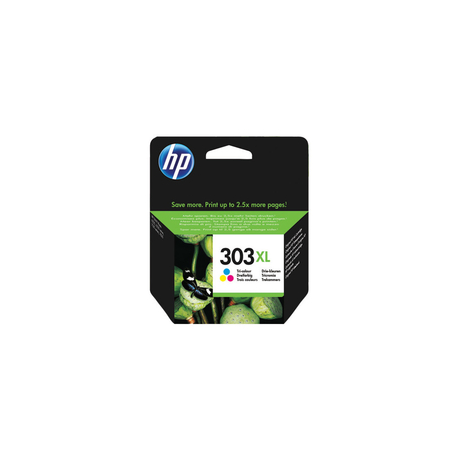 HP 303XL - 10 ml - High Yield - colour (cyan, magenta, yellow) - original - ink cartridge - for Envy Photo 62XX, Photo 71XX, Photo 78XX; Envy Inspire 72XX, 79XX; Tango - 0