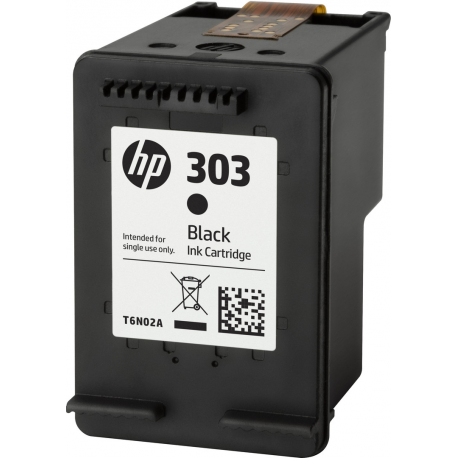 HP 303 - 4 ml - black - original - ink cartridge - for Envy Photo 62XX, Photo 71XX, Photo 78XX; Envy Inspire 72XX, 79XX; Tango; Tango X - 2
