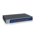 NETGEAR Plus XS512EM - Switch - smart - 10 x 100 / 1000 / 2.5G / 5G / 10GBase-T + 2 x combo 10 Gigabit SFP+ - desktop, rack-mountable