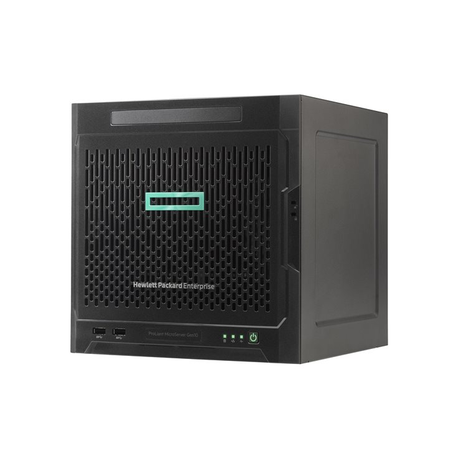 HPE ProLiant MicroServer Gen10 Entry - Server - ultra micro tower - 1-way - 1 x Opteron X3216  /  1.6 GHz - RAM 8 GB - no HDD - GigE - monitor: none - 0
