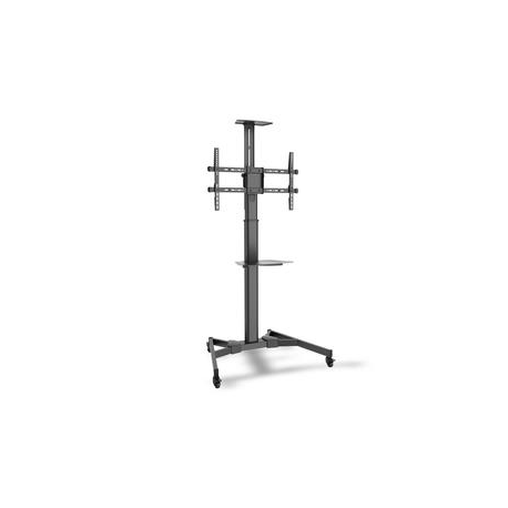 DIGITUS TV Presentation DA-90370 - Cart - for flat panel / notebook / AV equipment - screen size: 37"-70" - 0