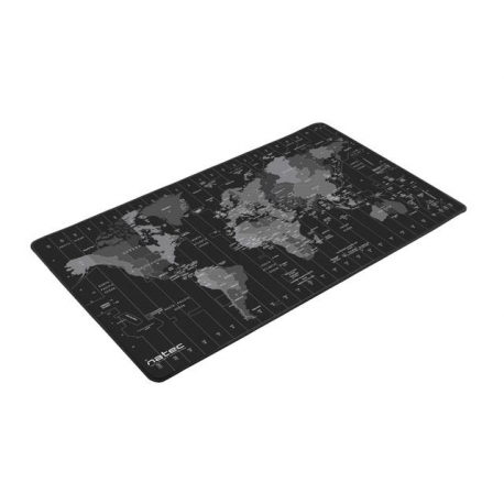 Natec Time Zone Map Maxi - Keyboard and mouse pad - grey, black - 3