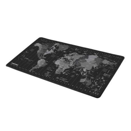 Natec Time Zone Map Maxi - Keyboard and mouse pad - grey, black - 4