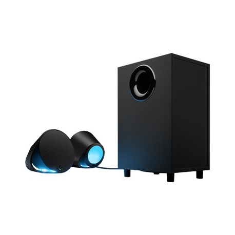 Logitech G560 - Speaker system - for PC - 2.1-channel - wireless - Bluetooth - USB - 120 Watt (Total) - 0