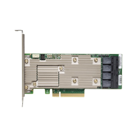 Lenovo ThinkSystem 930-16i - Storage controller (RAID) - 16 Channel - SATA / SAS 12Gb / s - low profile - RAID 0, 1, 5, 6, 10, 50, JBOD, 60 - PCIe 3.0 x8 - for ThinkSystem SR250; SR630 V2; SR645; SR650 V2; SR665; SR850 V2; SR860 V2; ST250; ST650 V2 - 0