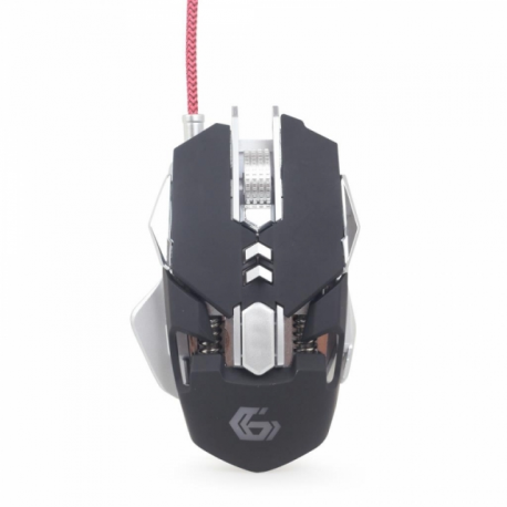 Gembird MUSG-05 - Mouse - ergonomic - optical - 7 buttons - wired - USB 2.0 - 1
