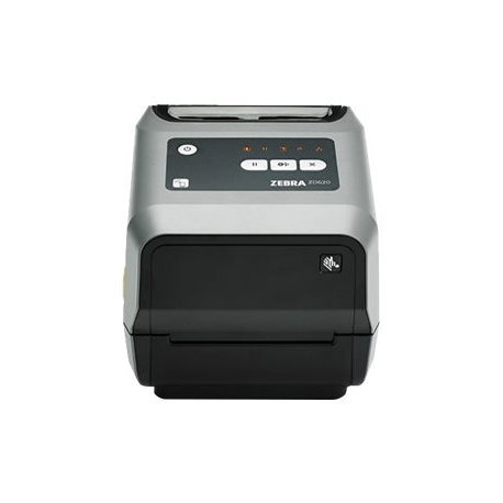 Zebra ZD620 - Label printer - thermal transfer - Roll (11.8 cm) - 203 dpi - up to 203 mm / sec - USB 2.0, LAN, serial, USB host, Wi-Fi(ac), Bluetooth 4.1, Bluetooth LE - tear bar - grey - 2