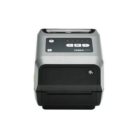 Zebra ZD620 - Label printer - thermal transfer - Roll (11.8 cm) - 203 dpi - up to 203 mm / sec - USB 2.0, LAN, serial, USB host, Wi-Fi(ac), Bluetooth 4.1, Bluetooth LE - tear bar - grey - 0