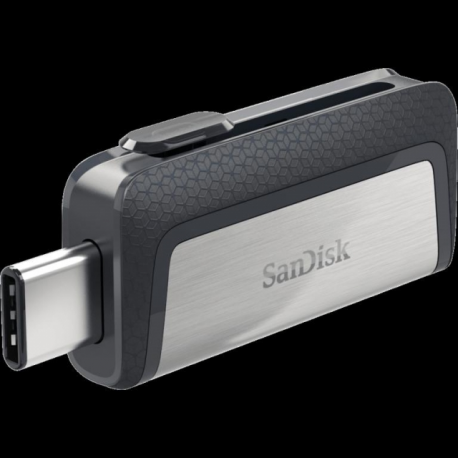 SanDisk Ultra Dual - USB flash drive - 256 GB - USB 3.1  /  USB-C - 1