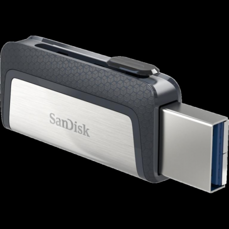 SanDisk Ultra Dual - USB flash drive - 256 GB - USB 3.1  /  USB-C - 2