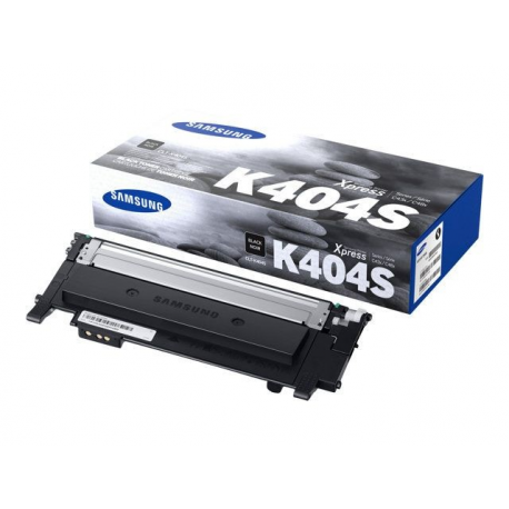 Samsung CLT-K404S - Black - original - toner cartridge (SU100A) - for Samsung CLX-3302, 3303, 3304, 3307; Xpress SL-C432, C433, C462, C463, C467, C482, C483 - 0