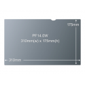 3M Privacy Filter for 14" Laptops 16:9 with COMPLY - Notebook privacy filter - 14" wide - black